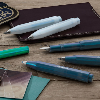Kaweco Lunar Sport shadow blue Fallbleistift 3.2 