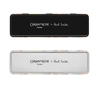 Caran d´Ache Paul Smith 849 Limited Edition 5 Kugelschreiber schwarz/silber