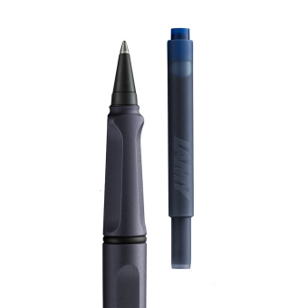 Lamy safari roll-ink steel black Tintenroller