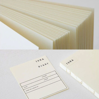 Midori Notizbuch A5 Dick Blanko
