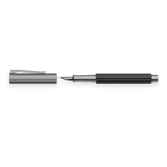 Graf von Faber-Castell Bloom 14k Ebenholz Füllhalter 