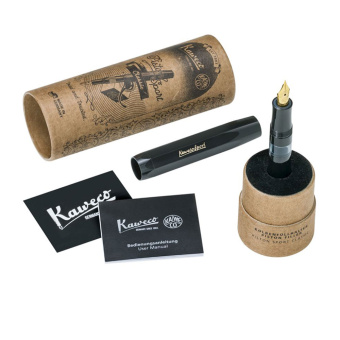 Kaweco Classic Sport Kolben Füllhalter schwarz - gold
