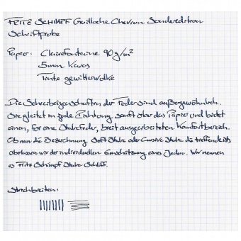 Graf von Faber-Castell Guilloche Chevron Sonderedition Italic 50 Füllhalter