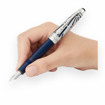 Montblanc Meisterstück The Origin Collection Doué LeGrand Blue Füllfederhalter