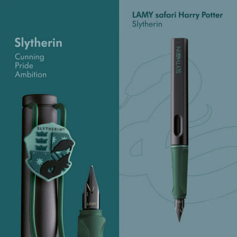 Lamy safari Harry Potter Slytherin Fountain pen Special Edition 2025