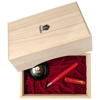 Pilot Namiki Yukari Royale Urushi Füllhalter Vermillion Red No. 20