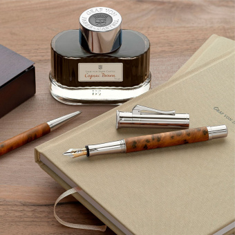 Graf von Faber-Castell Classic Thuja-Wurzelholz Füllfederhalter