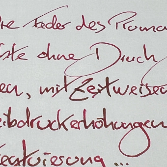 Fritz Schimpf by SCRIBO Limited Edition Piuma Passione Patronenfüllhalter